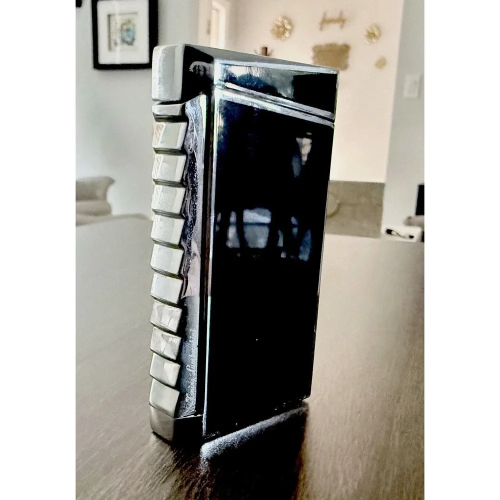 Lamborghini Il Toro Single Jet Butane Cigar Lighter - Black - New